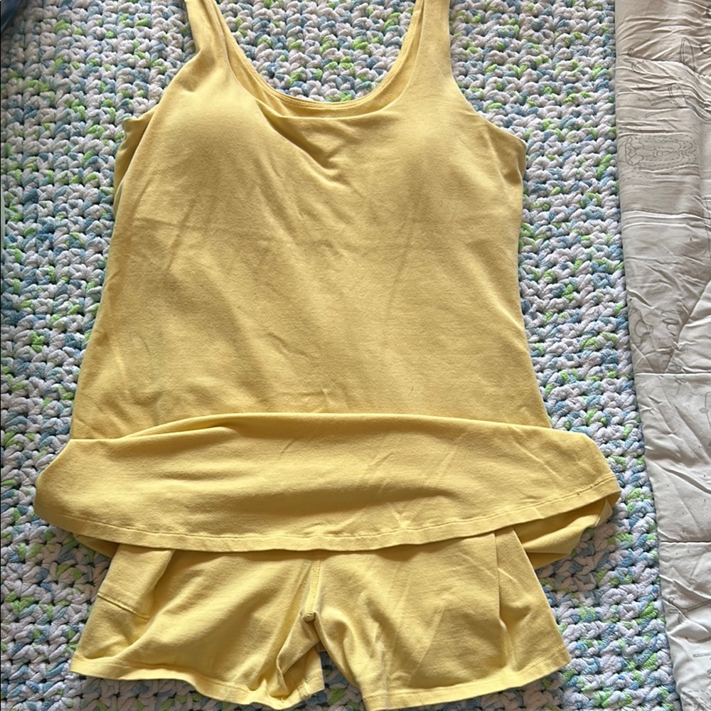 Yellow Women's Sleepwear Set